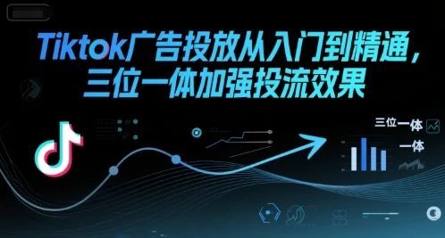 【精】Tiktok广告投放从入门到精通，三位一体加强投流效果