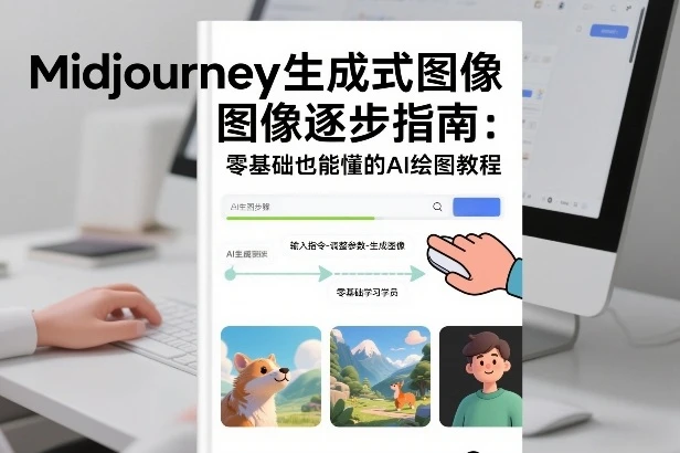 【精】Midjourney生成式图像逐步指南：零基础也能懂的AI绘图教程
