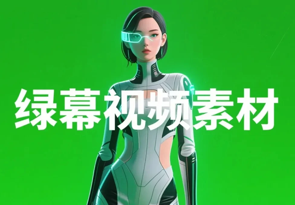 【精】600+女性数字人绿幕视频素材，适用于对口型+无人直播+混剪