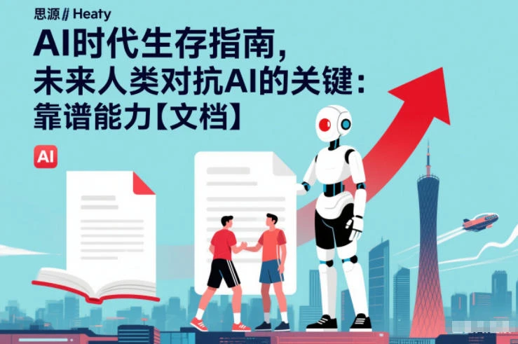 AI时代生存指南，未来人类对抗AI的关键：靠谱能力【文档】