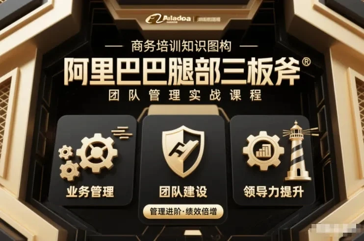 【精】团队管理必学课程系列，阿里巴巴“腿部三板斧”